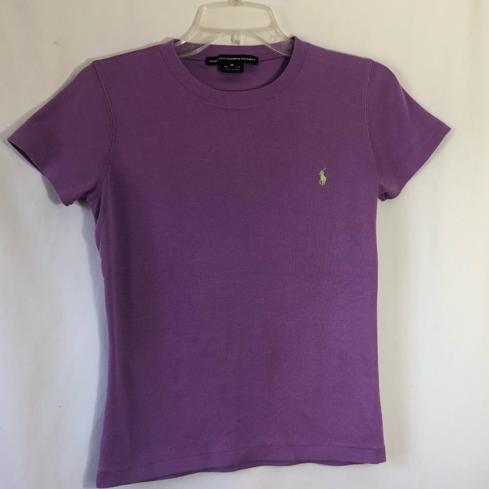 **SOLD** purple short sleeve Ralph Lauren Polo